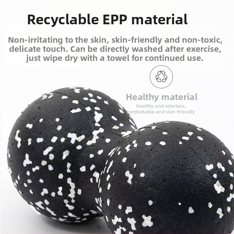 Galecon EPP Jogos kamuolys – akupunktūros masažo kamuolys, kojų masažo volas, fascijos kamuolys, 64 g