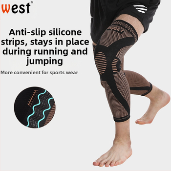 Nailono kelio pagalvėlė su elastine juosta, kelio apsauga bėgimui ir fitnesui