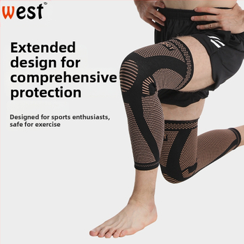 Nailono kelio pagalvėlė su elastine juosta, kelio apsauga bėgimui ir fitnesui