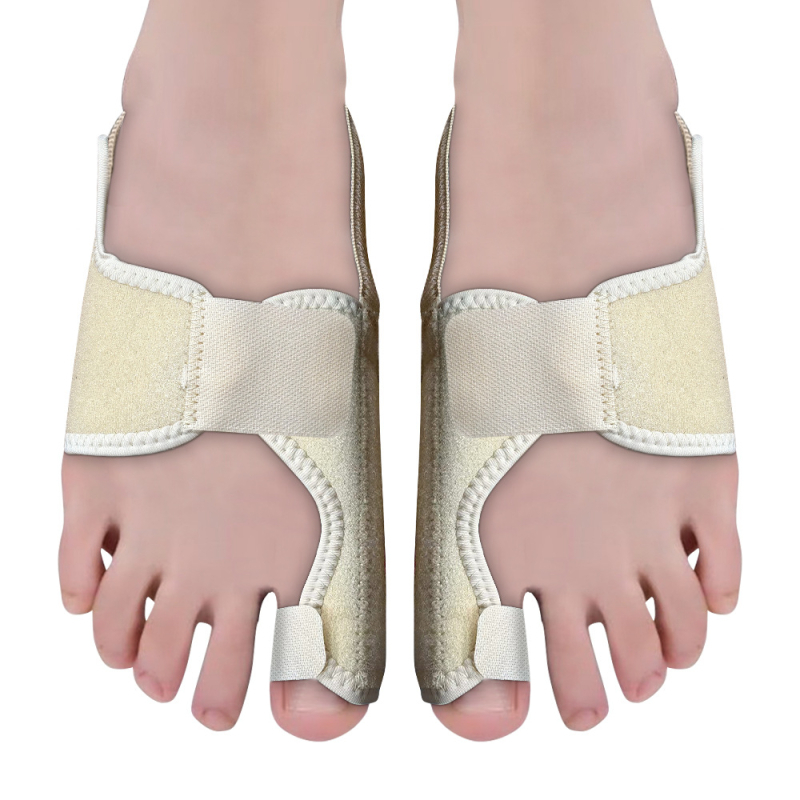 BTN Διόρθωτης Hallux Valgus - Νεοπρένιο επίθεμα ποδιού με διαχωριστή για μπονιόν και Velcro κλείσιμο