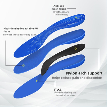 Archi palaikymo sporto įdėklas – EVA medžiaga, Bonnie family prekė, skirtas plokščioms pėdoms, tinkamas krepšiniui ir badmintonui