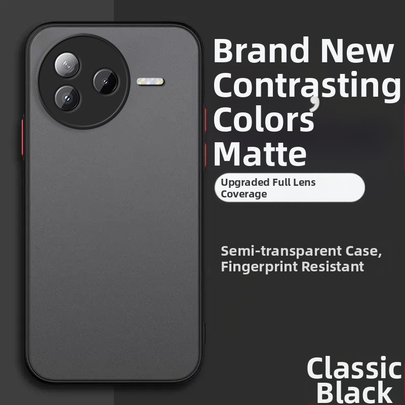 Obal na Redmi K80 Pro – ochranný, minimalistický dizajn, matný povrch, odolný voči pádu