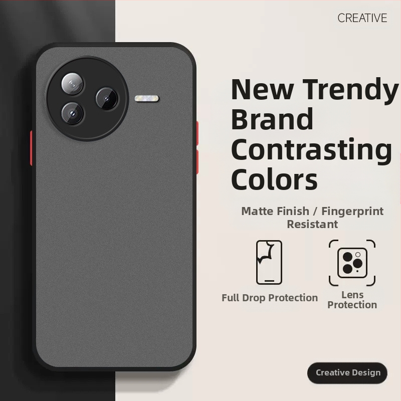 Obal na Redmi K80 Pro – ochranný, minimalistický dizajn, matný povrch, odolný voči pádu