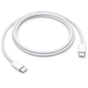 USB-C megztas kabelis, USB-C į USB-C, 0,3–2,5 m, 100W max, greitas įkrovimas