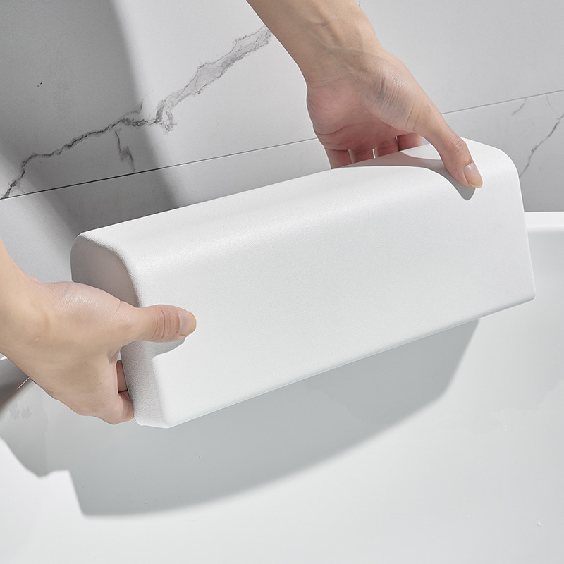 Kupaonska jastučnica s naslonom za leđa i jastukom za glavu, protuklizni dizajn, materijal: poliuretanska koža elastičan materijal, marka Special help, ugradnja dostupna