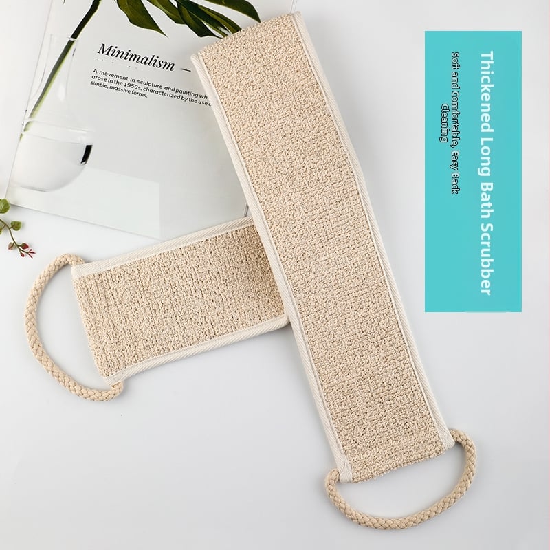 DUOFUEN lininis vonios rankšluostis, dviejų pusių masažas nugarai, 240 vnt., pritaikomas privatinis ženklinimas