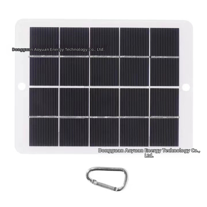 Портативен слънчев панел, 3W, 5V USB, гъвкав поликристален модул за мобилно зареждане, CE/FCC/RoHS сертифициран