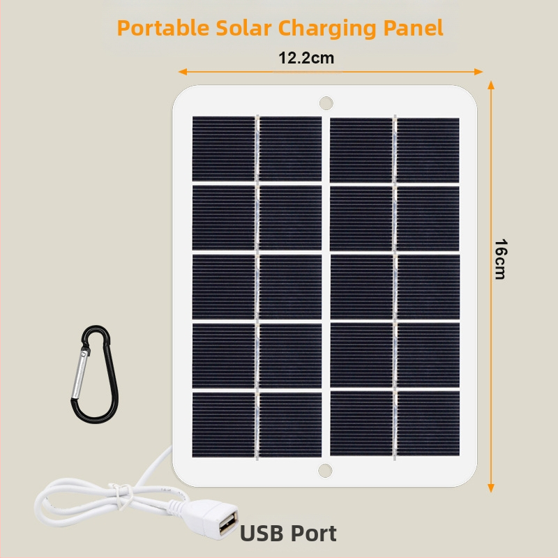 Μίνι ηλιακό πάνελ φόρτισης 3W/5V, μάρκα Tengxuhui, photocell