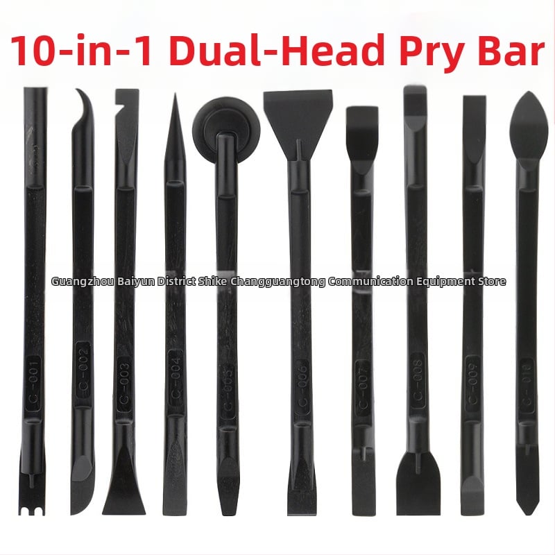 Σετ εργαλείων αποσυναρμολόγησης κινητών τηλεφώνων, 10 σε 1, διπλής όψης πλαστικό λοστό αποσυναρμολόγησης, για συντήρηση τηλεπικοινωνιών