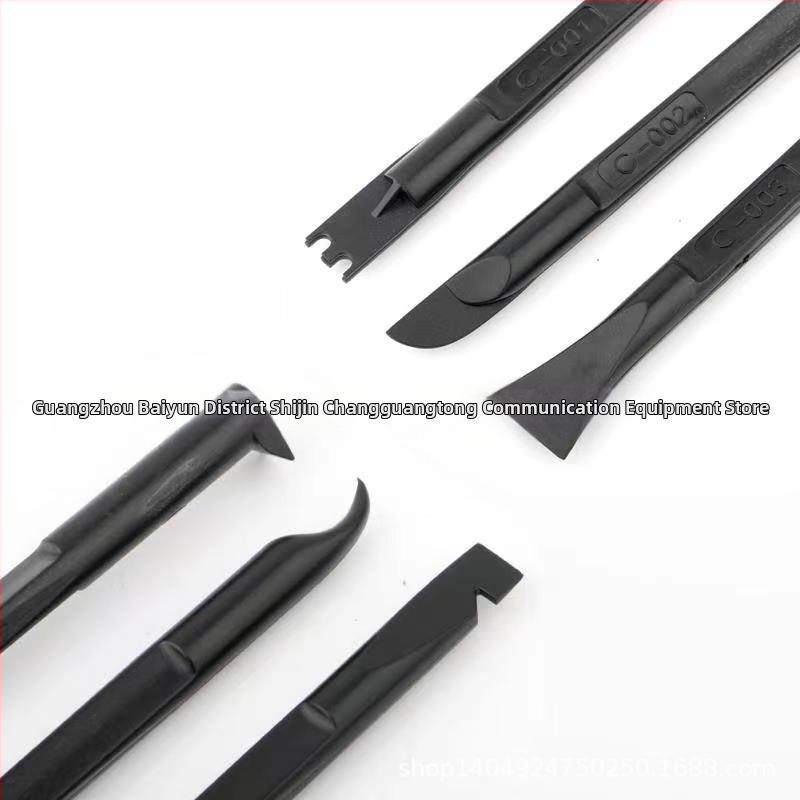 Комплект за демонтаж на мобилен телефон, 10 в 1, пластмасов двустранен лост за ремонт