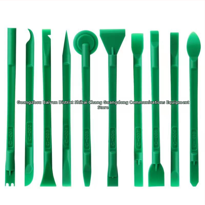 Σετ εργαλείων αποσυναρμολόγησης κινητών τηλεφώνων, 10 σε 1, διπλής όψης πλαστικό λοστό αποσυναρμολόγησης, για συντήρηση τηλεπικοινωνιών