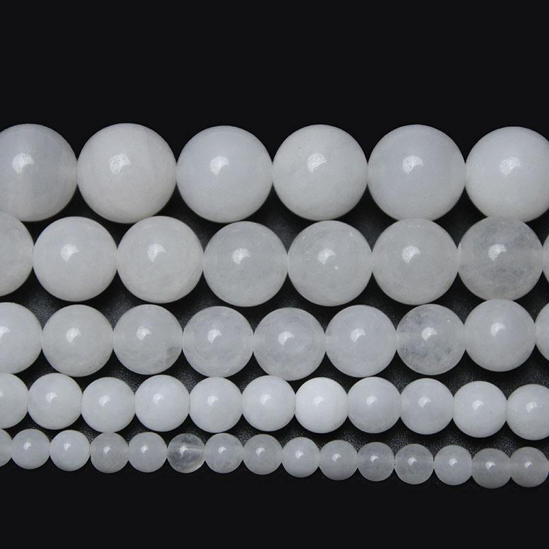 Разхлабени мъниста от халцедон, полирани кръгли мъниста, модерен стил — YOUTH CADENCE