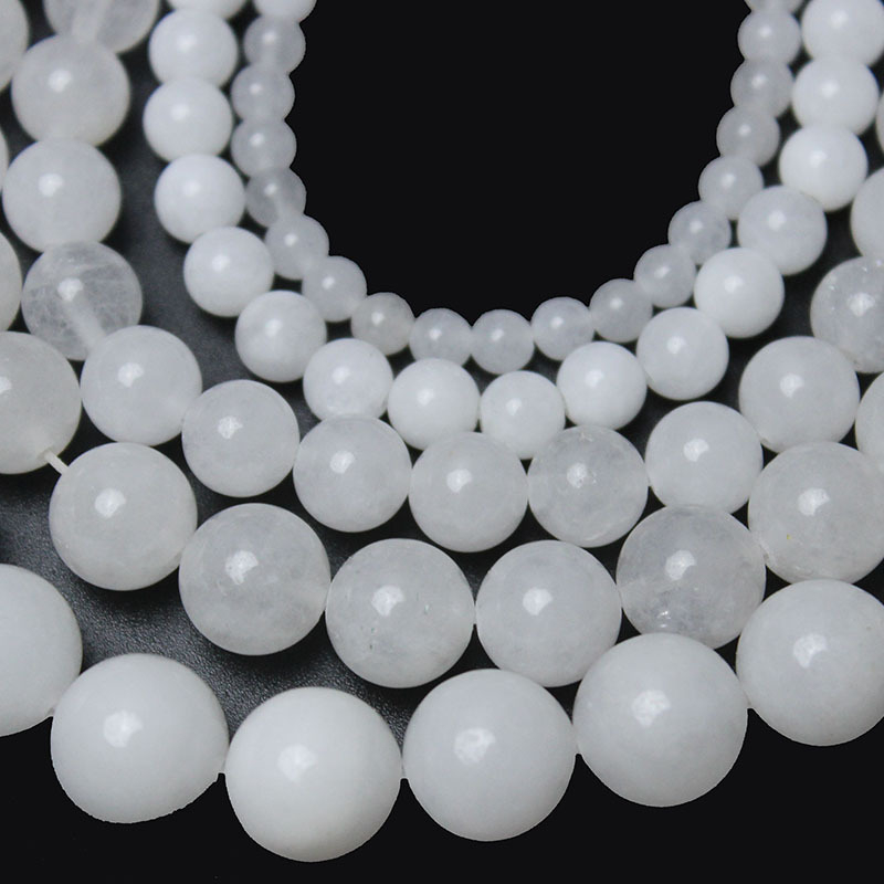 Разхлабени мъниста от халцедон, полирани кръгли мъниста, модерен стил — YOUTH CADENCE