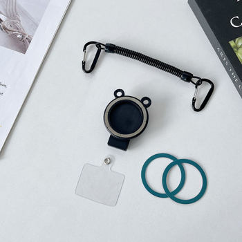 Телефон държач с магнитен клип N52 — клип за колан и раница, предотвратява изпускане, пластмасов корпус, универсален за мъже