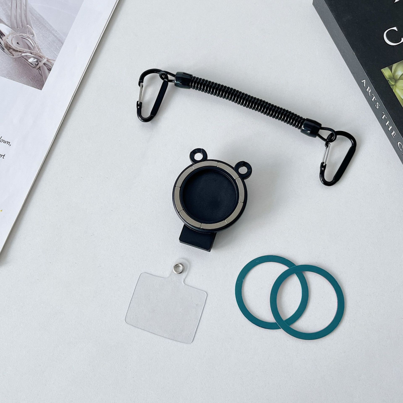 Θήκη κινητού με μαγνητικό κλιπ N52 — κλιπ ζώνης/σακίδιο, αποτρέπει την πτώση, πλαστική κατασκευή, κατάλληλο για άνδρες