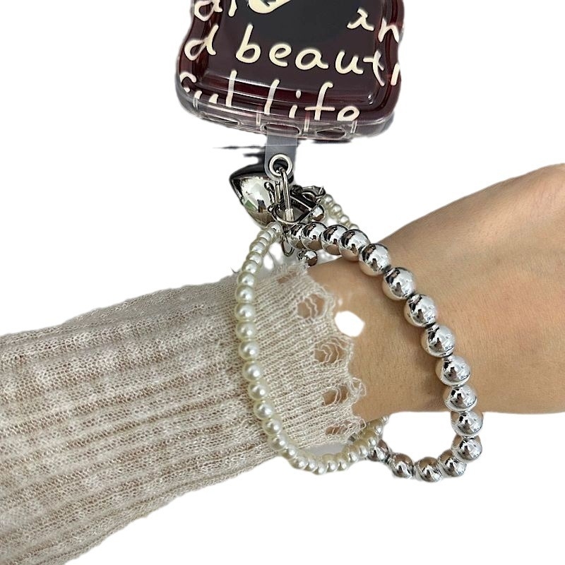 Șnur pentru telefon din nailon, cataramă din plastic, pandantiv ceramic de formă geometrică, ambalaj separat, marca Dazao