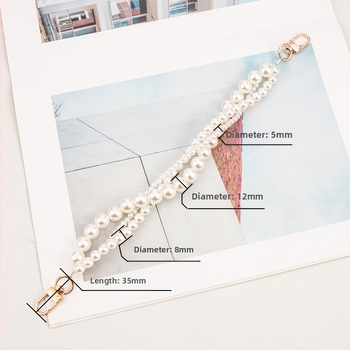 Weiqi λουράκι τηλεφώνου, ABS, ηλεκτροπλατίωση, μοτίβα Αγάπη / Σταγόνες νερού / Καμπανάκι, στυλ Φρέσκο και γλυκό