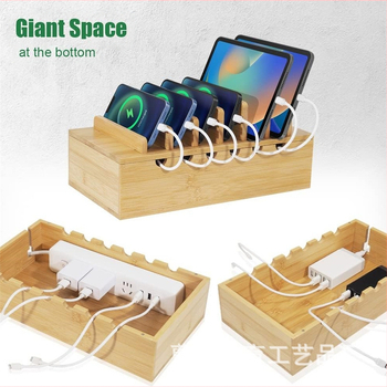 Ξύλινο κουτί οργάνωσης καλωδίων γραφείου — κατασκευή από ξύλο, προσαρμοσμένη χωρητικότητα, δυνατότητα εκτύπωσης λογότυπου