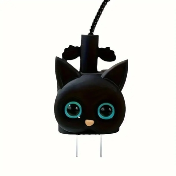 Κάλυμμα προστασίας TPU με σχέδιο γάτας σε καρτούν για Apple iPhone 14 καλώδιο δεδομένων και φορτιστή 20W