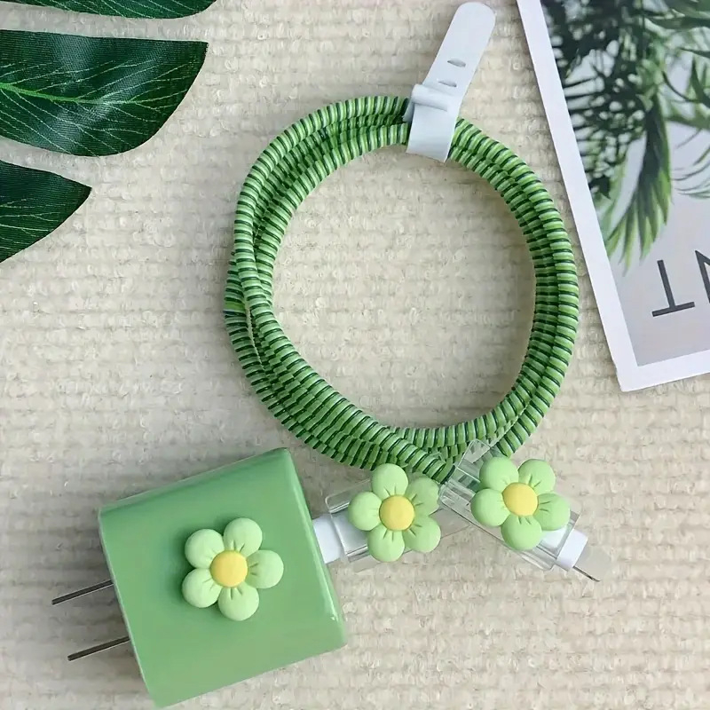 6-частова защита за кабели и EVA чанта за съхранение на кабел за iPhone 20W бързо зареждане; модел YJX-106, материал TPU, тип навиване: Normal, стил навиване: Other; подходящи продукти: кабел за данни, слушалки, USB флаш диск, външен хард диск