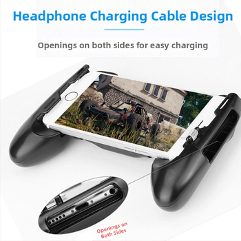 JL-01 mobilus žaidimų valdiklis, 3-iš-1, laidinis su stovu, PS/2 jungtis, suderinamas su Android ir iPhone, dydis 15×9.8 cm, svoris 80 g