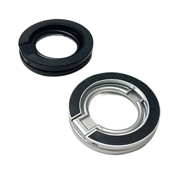 Автомобилен държач за телефон с MagSafe, двустранен магнитен пръстен, метален, универсален