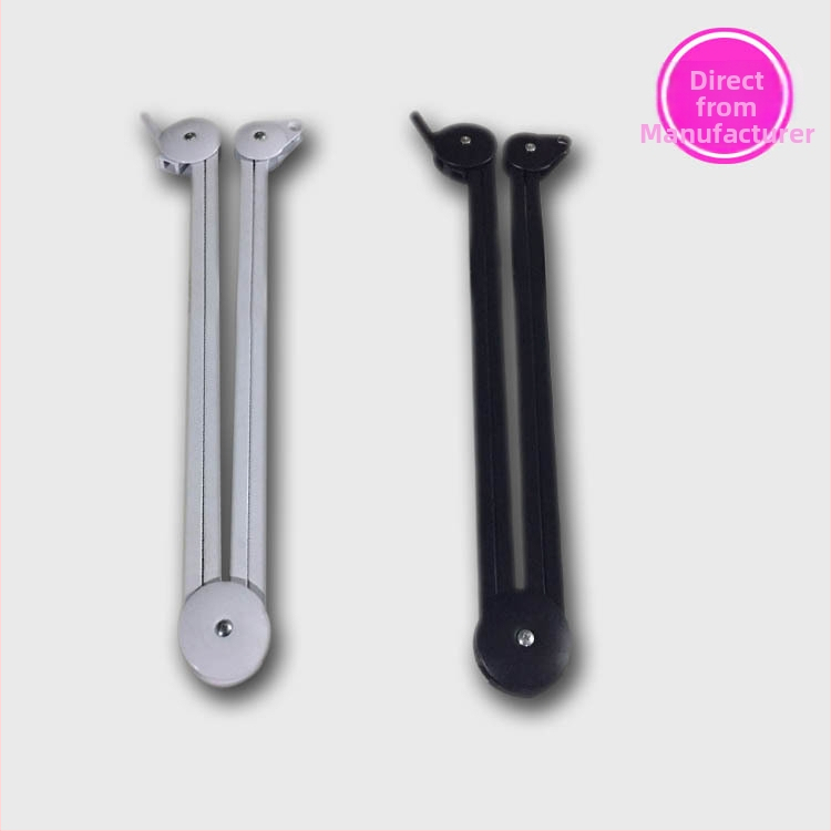 Микрофонна стойка с петокрак държач и регулиуемо рамо; железна конструкция; E27 държач за лампа; 220V; 275W; модел DR006