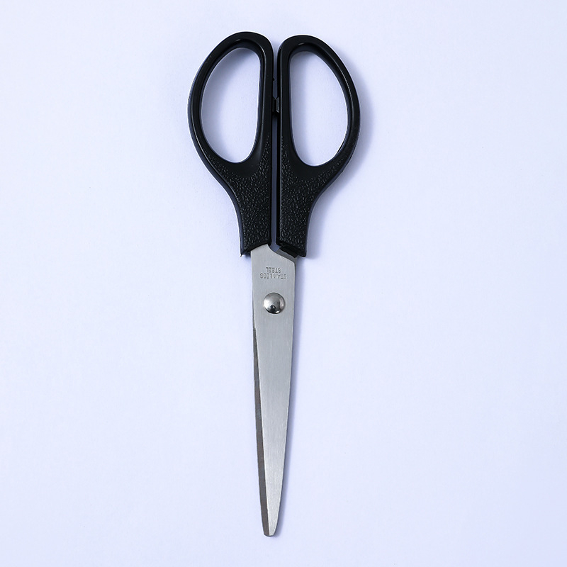 Lidemei 601-1 Ψαλίδια γραφείου ασφαλείας για κόψιμο χαρτιού, κατασκευή από πλαστικό + σίδηρο, πλαστικό χερούλι