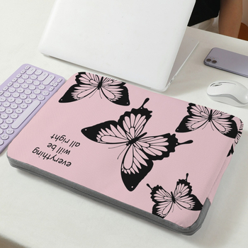 MONSTD nešiojamojo kompiuterio dėklas, išorinis 600D audinys, poliesterio pamušalas, kvėpuojantis ir atsparus nusidėvėjimui, paprastas modelis