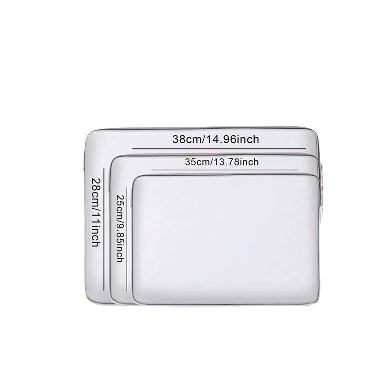 MONSTD nešiojamojo kompiuterio dėklas, išorinis 600D audinys, poliesterio pamušalas, kvėpuojantis ir atsparus nusidėvėjimui, paprastas modelis