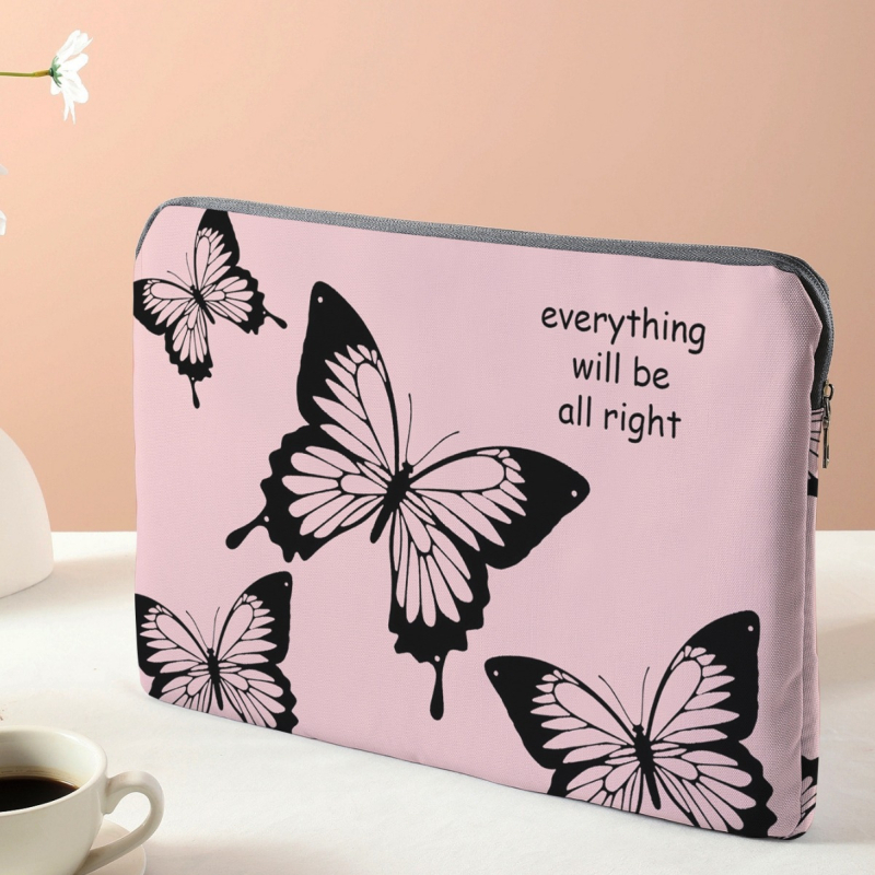 MONSTD nešiojamojo kompiuterio dėklas, išorinis 600D audinys, poliesterio pamušalas, kvėpuojantis ir atsparus nusidėvėjimui, paprastas modelis