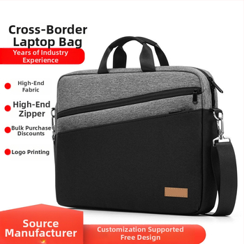 Pečių krepšys nešiojamam kompiuteriui, crossbody, Oxford audinys, atsparus vandeniui, atsparus dilimui, kirpimo atsparumas, sausas ir drėgnos skirsnis