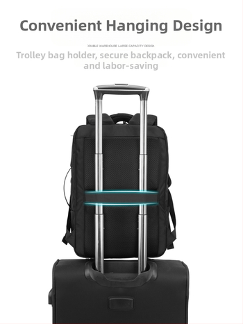 Επιχειρηματικό σακίδιο πλάτης για φορητό υπολογιστή, αδιάβροχη μεμβράνη, χωρητικότητας 20–35 λίτρων, κατάλληλο για καθημερινή μετακίνηση, καμπύλη ιμάντας ώμου, επένδυση πολυεστέρα