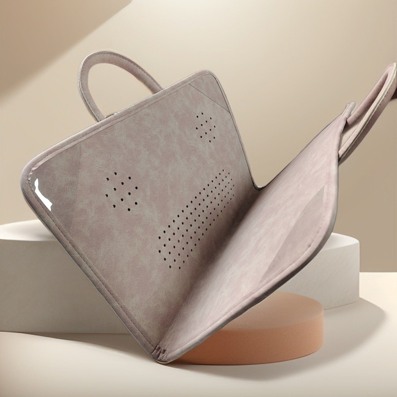 Chengxin PU odinis nešiojamojo kompiuterio apsauginis dėklas moterims, ruduo 2024 (PU leather; Chengxin; ruduo 2024; moterims)