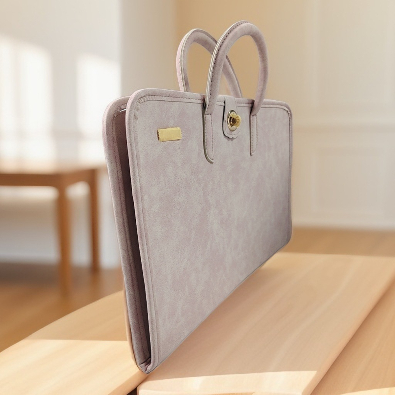 Chengxin PU odinis nešiojamojo kompiuterio apsauginis dėklas moterims, ruduo 2024 (PU leather; Chengxin; ruduo 2024; moterims)