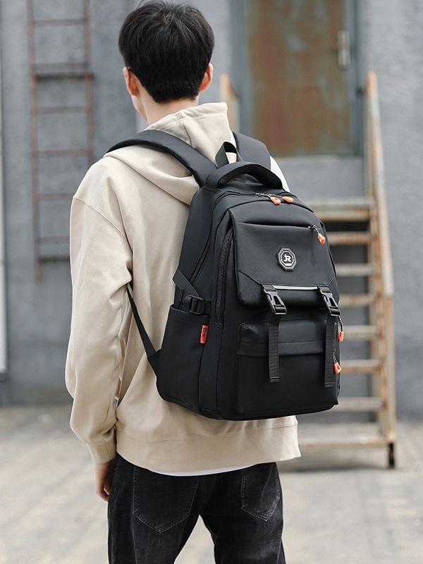 Rucsac unisex din pânză Oxford, impermeabil și rezistent, încape laptop de 15 inch