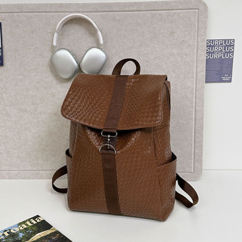 Σακίδιο casual για καθημερινή και ταξιδιωτική χρήση, κορεατικού στυλ, PU υλικό, χωρητικότητα 20–35 L, αδιάβροχο, ιμάντες με αερό μαξιλάρι