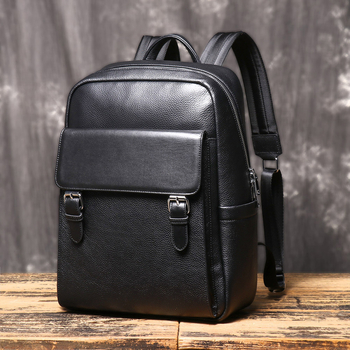 Σακίδιο πλάτης με ρόδες από γνήσιο δέρμα, για φορητό υπολογιστή 15 ιντσών, επεκτάσιμο, επιχειρήσεις και ταξίδια