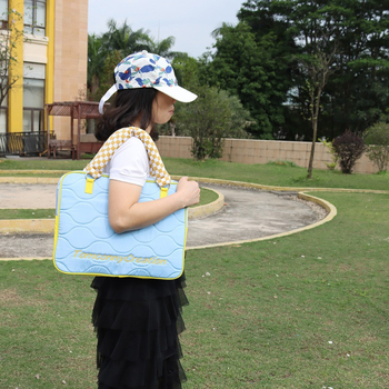 Nešiojamojo kompiuterio krepšys moterims su įkroviklio skyriu, nailonas, didelė talpa, crossbody rankinė