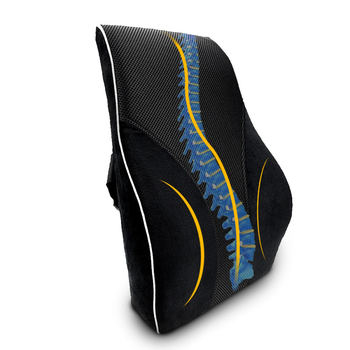 Μαξιλάρι στήριξης οσφυϊκής περιοχής για αυτοκίνητο και γραφείο – γέμισμα από μνήμη βάμβακα, αναπνέουσα πλέξη τύπου sandwich, καθολική εφαρμογή