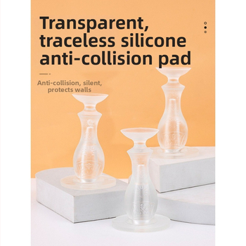 PVC stopper πόρτας, επιτοίχια εγκατάσταση, μοντέλο Regular, μοντέρνο μινιμαλιστικό στυλ