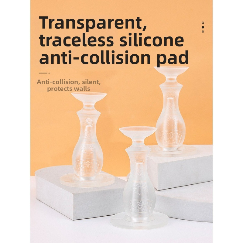 PVC стопер за врати, стенен монтаж, Regular модел, модерен минималистичен стил