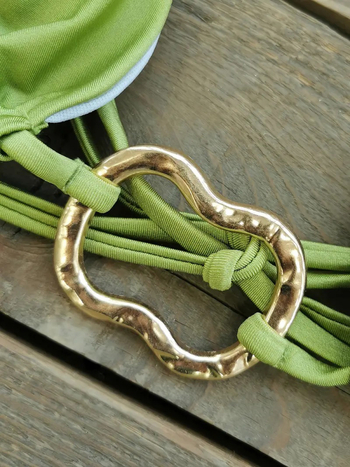 Costum de baie bikini pentru femei cu bretele, cu burete la sân, poliester, culoare uni, slip în stil briefs, potrivit pentru înot și sport