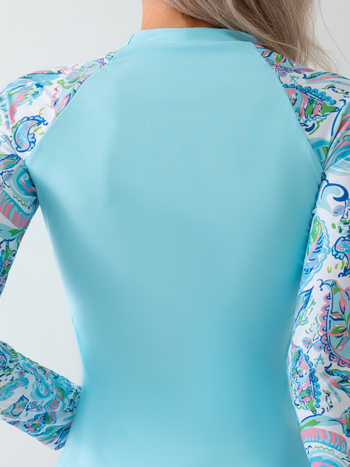 Γυναικείο τανκίνι μαγιό δύο τεμαχίων με φλοράλ εκτύπωση, μεταλλική στήριξη κάτω από το στήθος, χωρίς επένδυση, πολυεστέρας 82%, επένδυση 18%, βάρος 150 g/m²