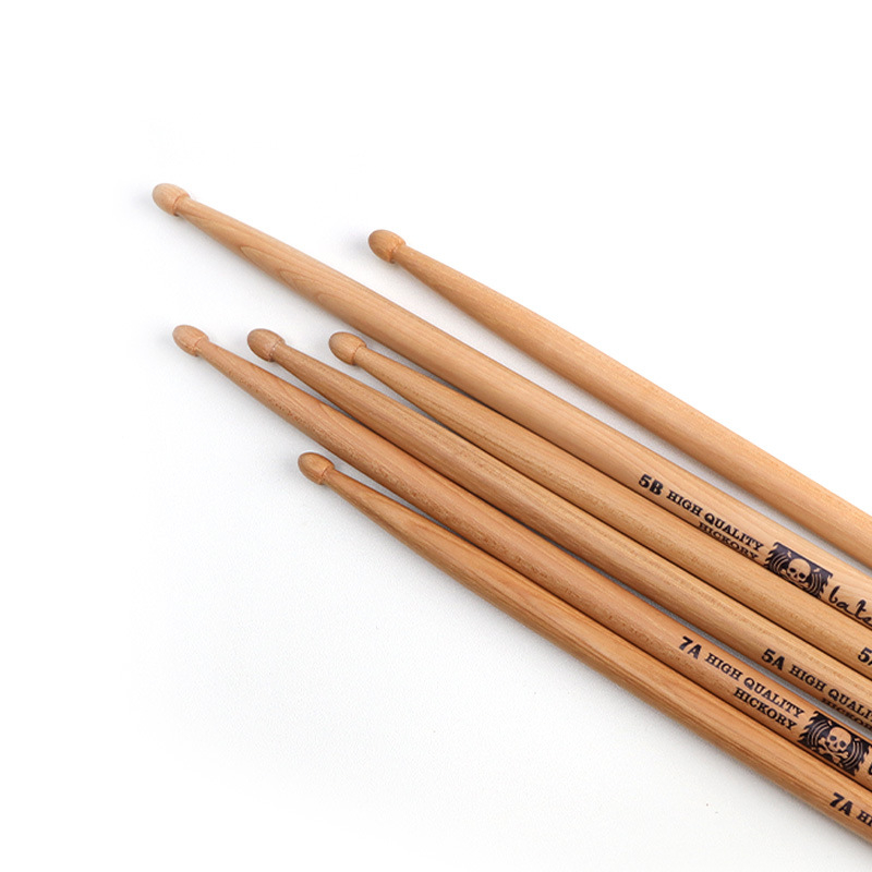 Κουπιά τύμπανου Jufengqi, μοντέλο Pecan, ξύλο pecan, συσκευασία πλαστικό ή χαρτόνι, για μουσικά όργανα