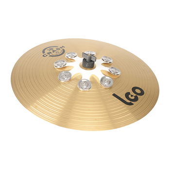 CY10 σετ κουδουνιών κυμβάλ από ανοξείδωτο χάλυβα, 9 ζεύγη, για ντράμς