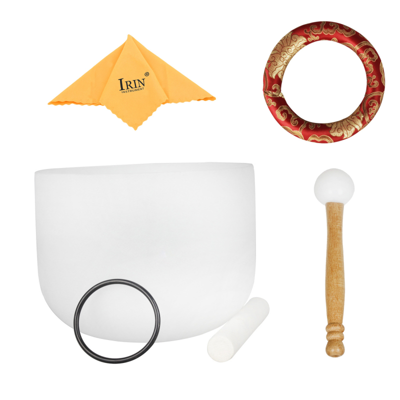 Κρυστάλλινο τραγουδιστό μπολ Beite F206 για διαλογισμό, μουσικό όργανο