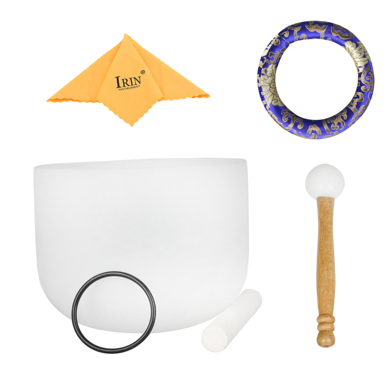 Κρυστάλλινο τραγουδιστό μπολ Beite F206 για διαλογισμό, μουσικό όργανο