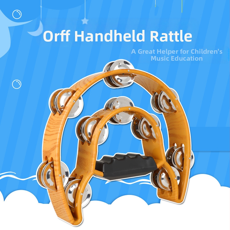 Детска ръчна камбанка с двойна конструкция (модел DH-10; категория: ръчна камбанка; подходяща за музикални инструменти)