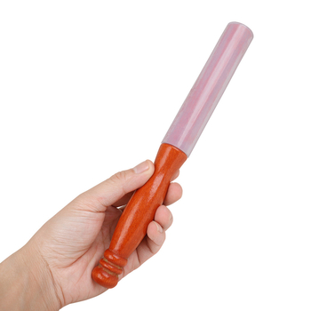 Αξεσουάρ κρουστών για θιβετιακά κύπελλα ήχου — μοντέλο L3, υλικό: καουτσούκ και σκληρό ξύλο, συσκευασία: PE σακούλα